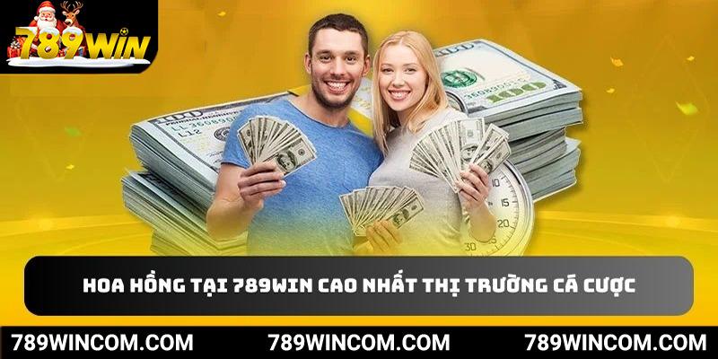 Hoa hồng tại 789WIN cao nhất thị trường cá cược